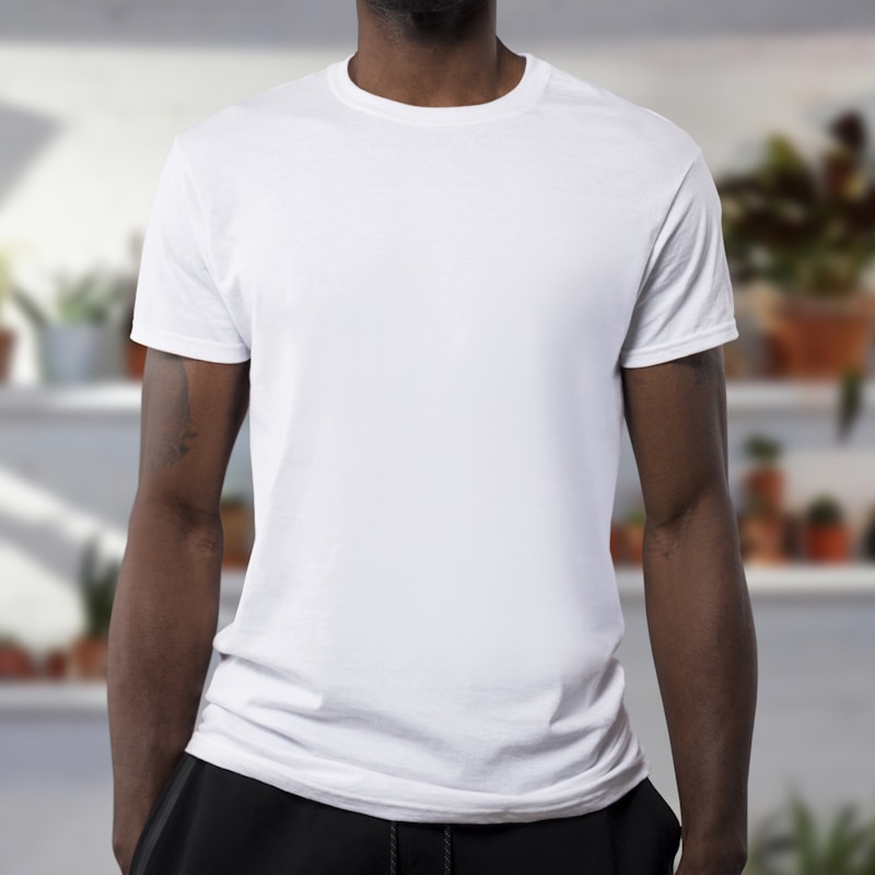 WHITE POLISTER  - T Shirt Printing Kukatpally