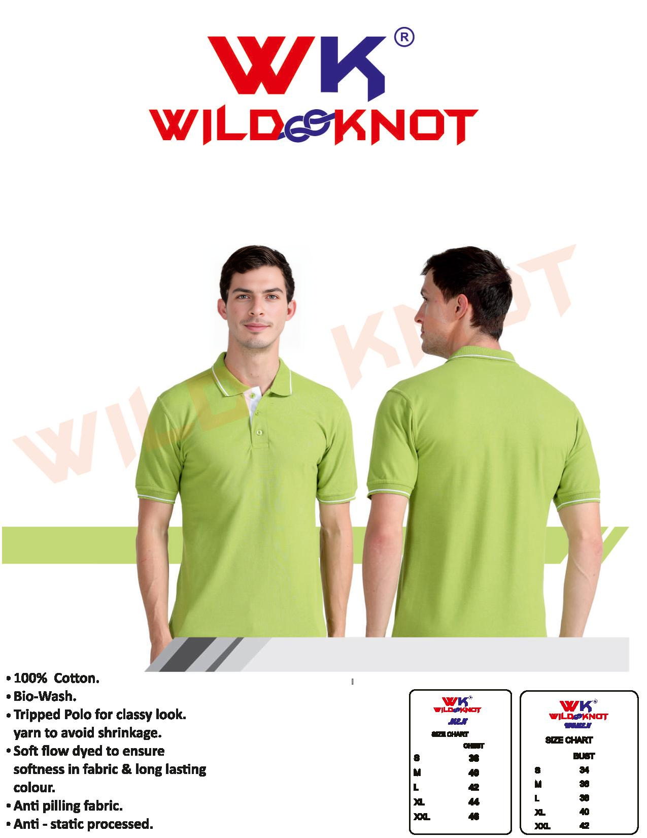 WILD KNOT PREMIUM COTTON 1 FREE LOGO PRINTING