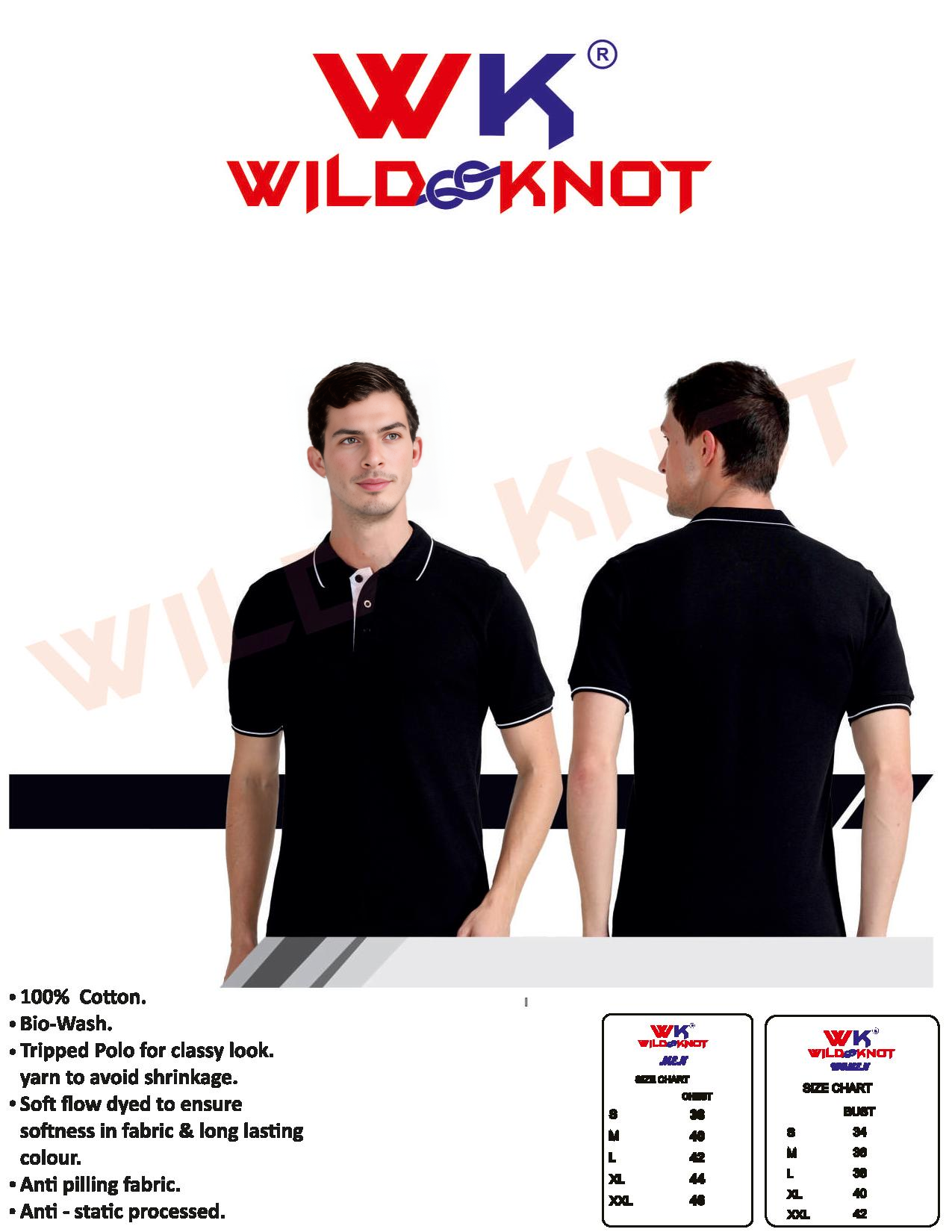 WILD KNOT PREMIUM COTTON  - T Shirt Printing Kukatpally