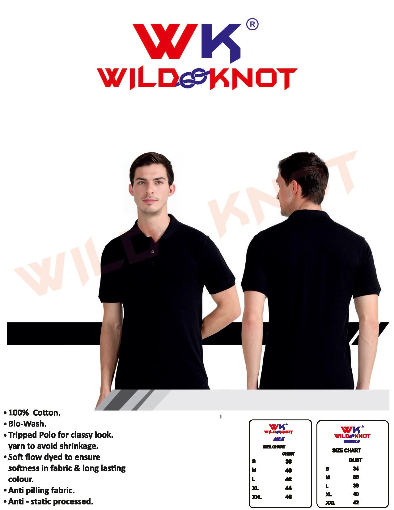 WILD KNOT PREMIUM COTTON  - T Shirt Printing Kukatpally